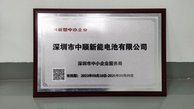 Recognized as an innovative small and medium-sized enterprise in Shenzhen