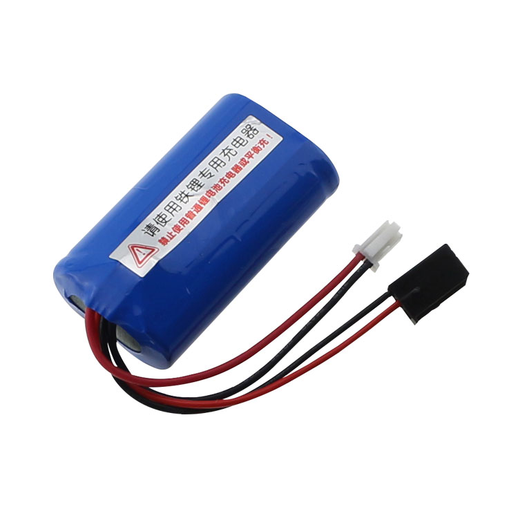 LiFePO4 battery pack ~ 2S 6.4V Pack